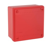 Коробка распределительная с гладкими стенками, IP56, 100х100х50мм,цвет красный  53811  DKC