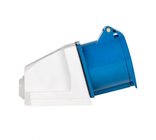 Розетка стационарная наружная 123 2Р+РЕ 32А 220В IP44 EKF PROxima  ps-123-32-220  EKF