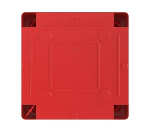 Коробка распределительная с гладкими стенками, IP56, 100х100х50мм,цвет красный  53811  DKC