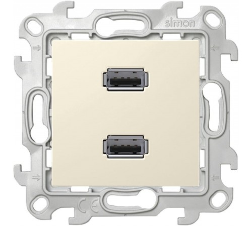 Simon 24 Сл. кость Коннектор 2хUSB  2411090-031  Simon