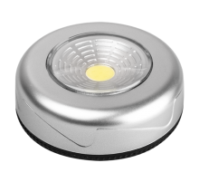 Светильник пушлайт (подсветка) TF3-L1W-sr (серебр.)  .5027251  ФАZА