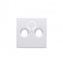 Накладка TV-R-SAT, Imressivo, белый  1743-84   2TKA000465G1  ABB