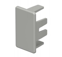 Торцевая заглушка кабельного канала WDK 20x35 мм (ПВХ,серый) (WDK HE20035GR)  6158781  OBO Bettermann