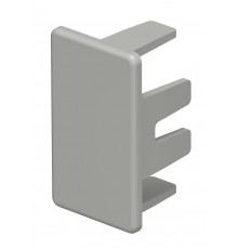Торцевая заглушка кабельного канала WDK 20x35 мм (ПВХ,серый) (WDK HE20035GR)  6158781  OBO Bettermann