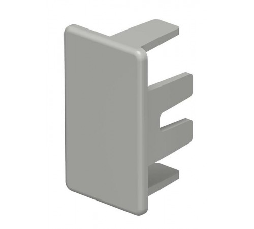Торцевая заглушка кабельного канала WDK 20x35 мм (ПВХ,серый) (WDK HE20035GR)  6158781  OBO Bettermann