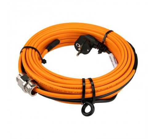 Кабель греющий саморегулирующийся 10 ККНС 2ЛПп-ЭЛ 65/85, в трубу, 15м/150Вт  51-0606-4  PROconnect