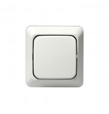 Переключатель 1-клавишный кросс, 16А/250 В (схема 7), серия Jussi, белый, поверхностный монтаж  1067A4   2TKA000203G1  ABB