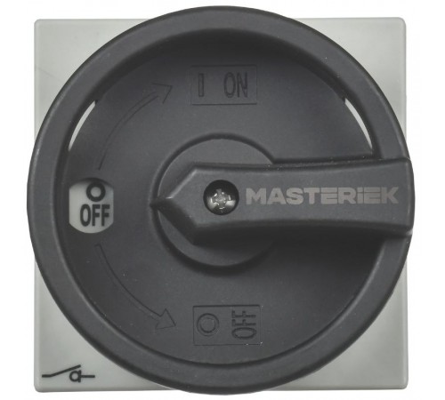 Переключатель кулачковый закрытая рукоятка 10А схема 91  MI-CS11-010-091  IEK