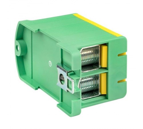 Клемма силовая вводная двойная КСВ 35-150 желто-зеленая EKF PROxima  kvs2-35-150-y-green  EKF