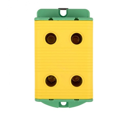 Клемма силовая вводная двойная КСВ 35-150 желто-зеленая EKF PROxima  kvs2-35-150-y-green  EKF
