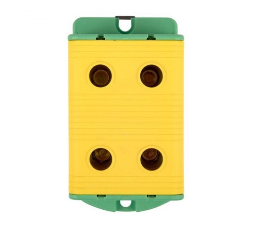 Клемма силовая вводная двойная КСВ 35-150 желто-зеленая EKF PROxima  kvs2-35-150-y-green  EKF