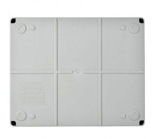 Коробка распределительная КМ41272 для о/п 240х195х90 мм IP55 (RAL7035, кабельные вводы 5 шт)  UKO10-240-195-090-K41-55  IEK