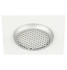 Встраиваемый светильник алюминиевый  KL110 WH/SL MR16 GU5.3 белый/серебро матовый   Б0061532  ЭРА