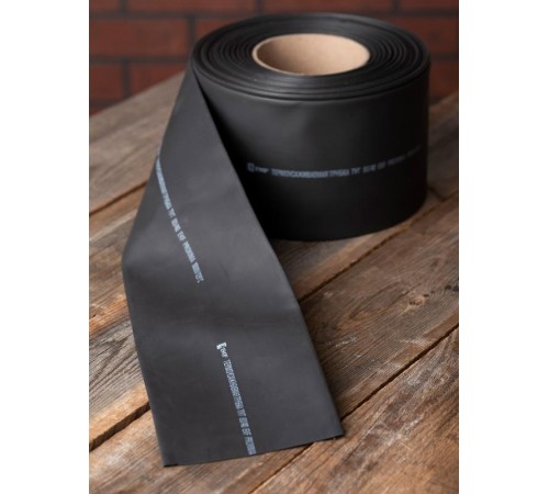 Термоусаживаемая трубка ТУТ нг 80/40 черная рулон PROxima  tut-80-b  EKF