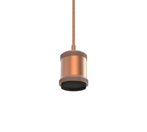 Светильник подвесной шнур под лампу Decor PL023 медный E27, 1 м, 1/40  PL023  Gauss