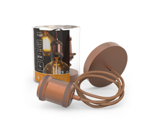 Светильник подвесной шнур под лампу Decor PL023 медный E27, 1 м, 1/40  PL023  Gauss