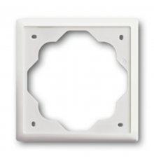 Рамка 1-постовая, серия impuls, цвет белый бархат  1754-0-4430   2CKA001754A4430  ABB
