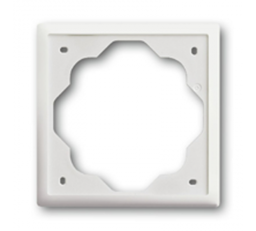 Рамка 1-постовая, серия impuls, цвет белый бархат  1754-0-4430   2CKA001754A4430  ABB