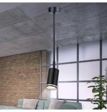 Светильник настенно-потолочный спот OL43 BK MR16 GU10 IP20 черный  Б0058490  ЭРА