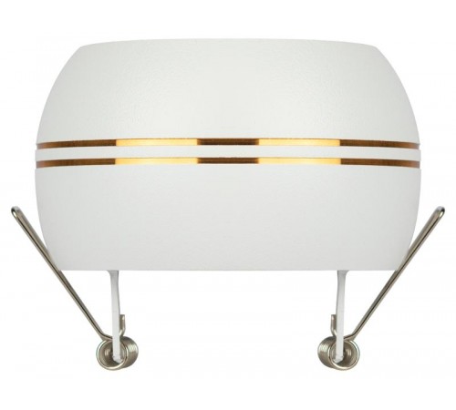 Светильник встраиваемый точечный алюминиевый MR16, KL81 WH/GD белый/хром (40/960)  Б0049010  ЭРА