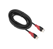 Шнур HDMI - HDMI с фильтрами, длина 5 метров (GOLD) (PVC пакет)  17-6206  REXANT