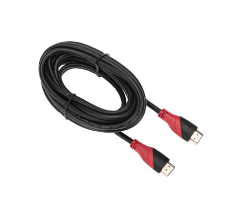 Шнур HDMI - HDMI с фильтрами, длина 5 метров (GOLD) (PVC пакет)  17-6206  REXANT
