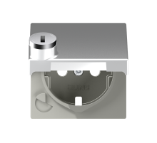 Запчасть, накладка на розетку, крышка с замком  A1520KLSLPLAL  Jung