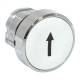 Механизм исполнительный кнопки XB4 белый плоский возвратный без фиксации, стрелка IP65  XB4BA-1256C-65  EKF
