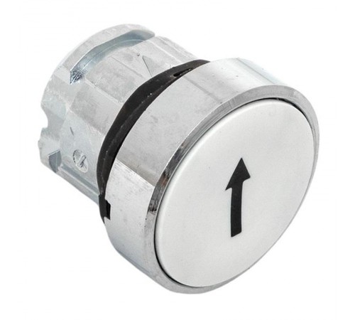 Механизм исполнительный кнопки XB4 белый плоский возвратный без фиксации, стрелка IP65  XB4BA-1256C-65  EKF