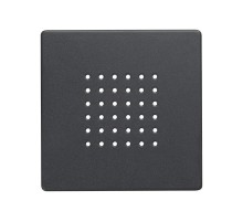 Simon 82 Накладка на звонок, динамик встр., fm-тюнер, S82, 82N, S82 Detail, графит  82052-38  Simon