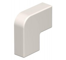 Крышка плоского угла кабельного канала WDK 10x20 мм (ПВХ,кремовый) (WDK HF10020CW)  6152600  OBO Bettermann