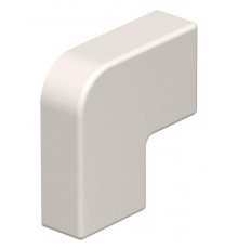 Крышка плоского угла кабельного канала WDK 10x20 мм (ПВХ,кремовый) (WDK HF10020CW)  6152600  OBO Bettermann