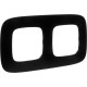 Valena ALLURE Матовый черный Рамка 2-ая  754402  Legrand