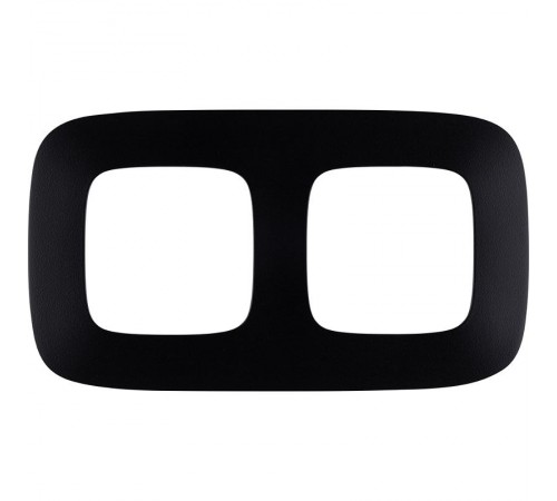 Valena ALLURE Матовый черный Рамка 2-ая  754402  Legrand