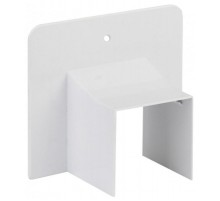 Прямой ввод в стену для РКК 60х60 (белый)  ПВС-60х60  Рувинил