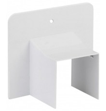 Прямой ввод в стену для РКК 60х60 (белый)  ПВС-60х60  Рувинил