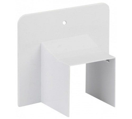 Прямой ввод в стену для РКК 60х60 (белый)  ПВС-60х60  Рувинил