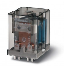 Силовое электромеханическое реле; монтаж на печатную плату, раздвоенные выводы; 1NO 30A; контакты AgCdO (зазор ? 3мм)  656190600300  Finder