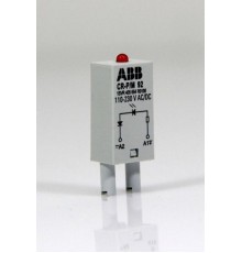 Светодиод красный CR-P/M-92 110-230В AC/DC для реле CR-P, CR-M  1SVR405654R0100  ABB