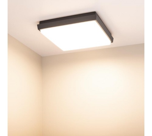 Светильник LGD-AREA-S240x240-25W Warm3000 (GR, 110 deg, 230V) (Arlight, IP54 Металл, 3 года)  029952  Arlight