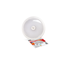 Светильник светодиодный СПБ-2Д-КРУГ 5Вт 230В 4000К 400лм 130мм с ненастраиваемым датчиком белый  4690612033969  IN HOME