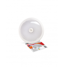 Светильник светодиодный СПБ-2Д-КРУГ 5Вт 230В 4000К 400лм 130мм с ненастраиваемым датчиком белый  4690612033969  IN HOME