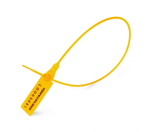 Пломба номерная Универсал-350 (жел)  102089  Fortisflex