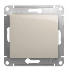 Glossa Молочный Переключатель 1-клавишный, сх.6,10AX  GSL000961  SE