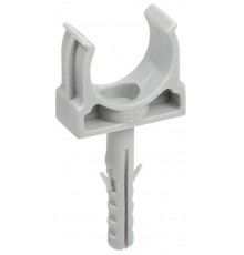Держатель с защёлкой и дюбелем CT20 (без винта)  CTA10MP-CT20-K41-100  IEK