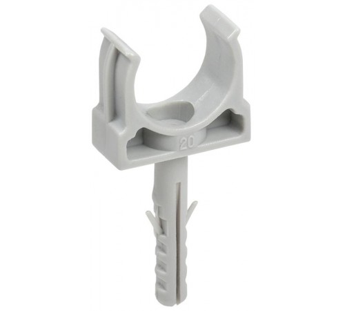 Держатель с защёлкой и дюбелем CT20 (без винта)  CTA10MP-CT20-K41-100  IEK