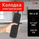 Колодка ЭРА KX-4-B 4 розетки без зазeмления черная   Б0061705  ЭРА