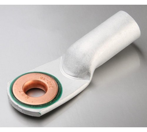 Наконечник под опресcовку алюмомедный ТАМ 10- 8- 4,5 (100 шт/упак)  60056  КВТ