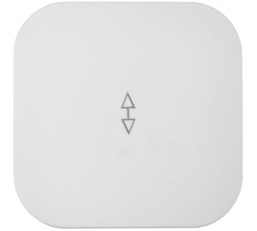 GLORY Выключатель 1-клавишный проходной о/у 10А ВСп10-1-0-ХБм белый матовый  EVH12-K01M-10  IEK