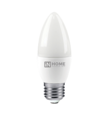 Лампа светодиодная LED-СВЕЧА-VC 11Вт 230В Е27 6500К 990Лм  4690612024868  IN HOME